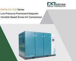 Low Pressure PM VSD Screw Air Compressure Brochure