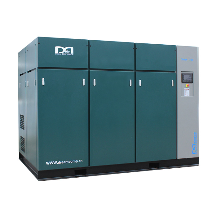 Non-lubricated Dry Oil Free VSD Screw Air Compressor