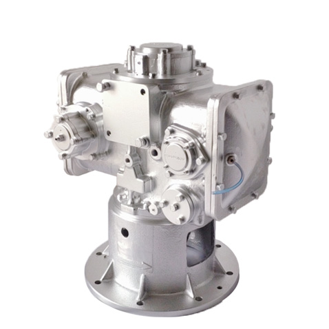Water-lubricated screw air end