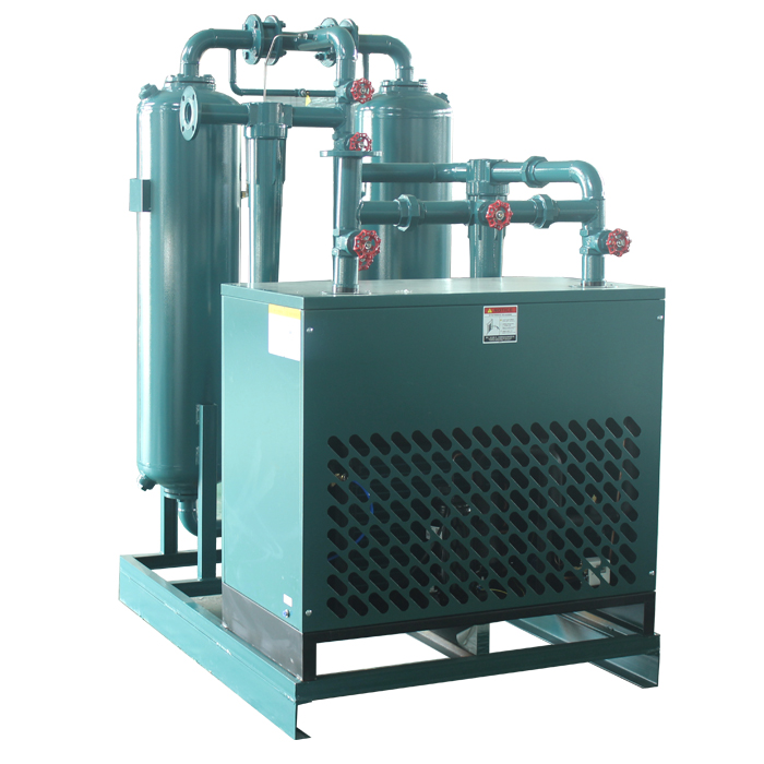 Micro-Heat Regeneration Desiccant Air Dryer