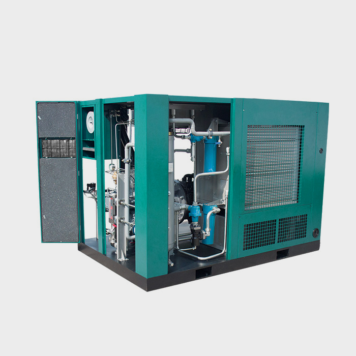 Medium Pressure Permanent Magnetic Variable Speed Screw Air Compressor