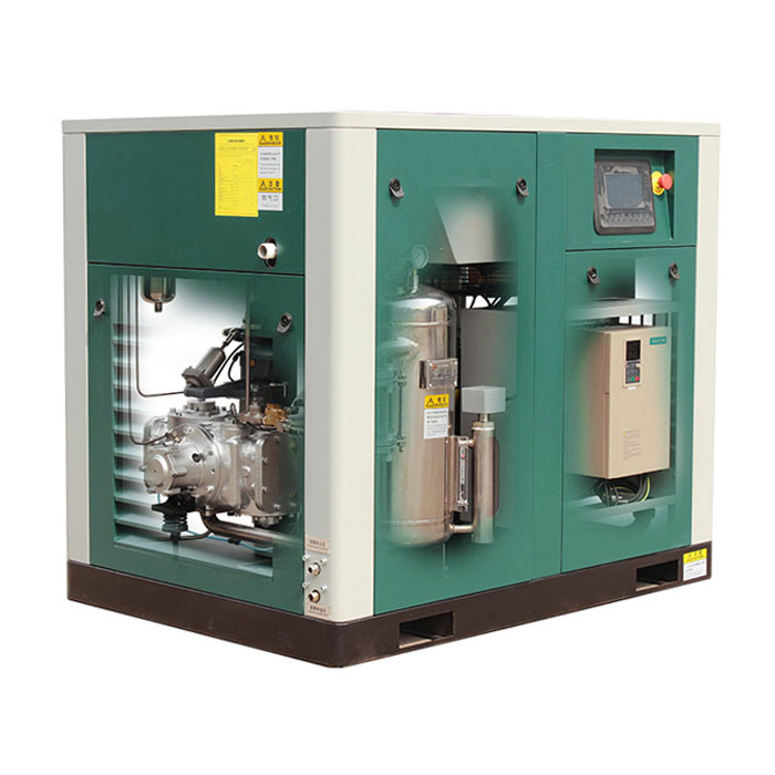 Oil Free Water Lubricated  Variable Speed VSD Rotary Screw Air Compressor